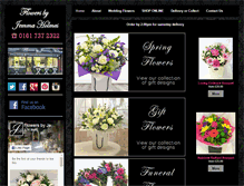 Tablet Screenshot of flowersbyjemmaholmes.co.uk